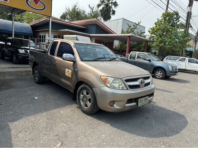 Toyota Hilux Vigo 2006 2.5 G Pickup ดีเซล ไม่ติดแก๊ส เกียร์ธรรมดา บรอนซ์ทอง รูปที่ 3