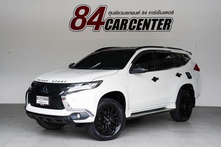 Mitsubishi Pajero Sport 2018 2.4 GT Premium 2WD Utility-car ดีเซล ไม่ติดแก๊ส เกียร์อัตโนมัติ ขาว รูปที่ 2