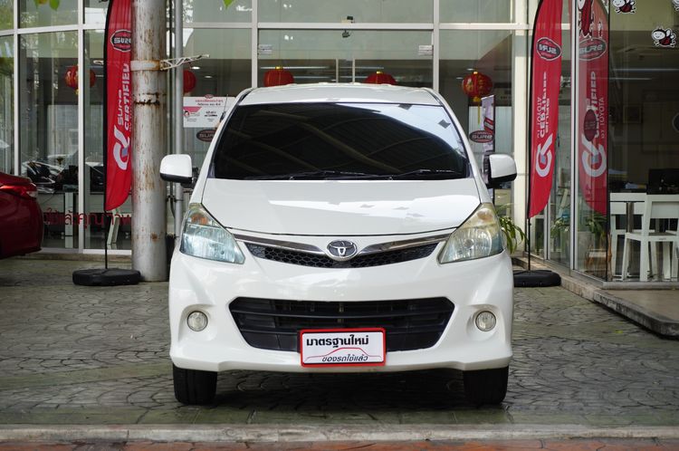 Toyota Avanza 2012 1.5 S Sedan เบนซิน ไม่ติดแก๊ส เกียร์อัตโนมัติ ขาว รูปที่ 3