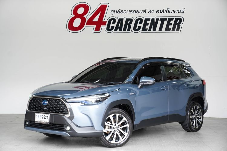 Toyota Corolla Cross 2020 1.8 Hybrid Premium Safety Utility-car ไฮบริด ไม่ติดแก๊ส เกียร์อัตโนมัติ เทา รูปที่ 2