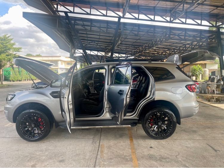 Ford Everest 2019 2.0 Turbo Titanium+ Utility-car ดีเซล ไม่ติดแก๊ส เกียร์อัตโนมัติ เทา รูปที่ 2