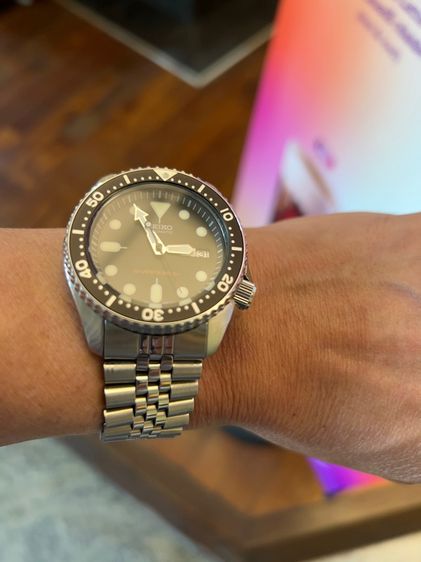 Seiko scuba 7a20-0020 automatic ผู้ชาย แถมสายหนังแท้ สภาพ90 เจ้าของขายเอง กล่องคู่มือครบ รูปที่ 2