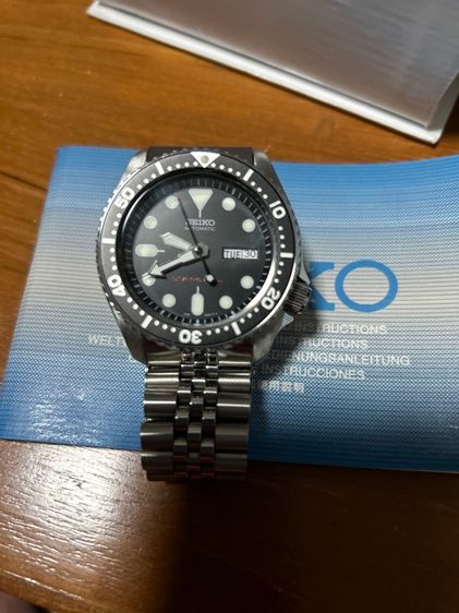 Seiko scuba 7a20-0020 automatic ผู้ชาย แถมสายหนังแท้ สภาพ90 เจ้าของขายเอง กล่องคู่มือครบ รูปที่ 8