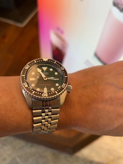 Seiko scuba 7a20-0020 automatic ผู้ชาย แถมสายหนังแท้ สภาพ90 เจ้าของขายเอง กล่องคู่มือครบ รูปที่ 7