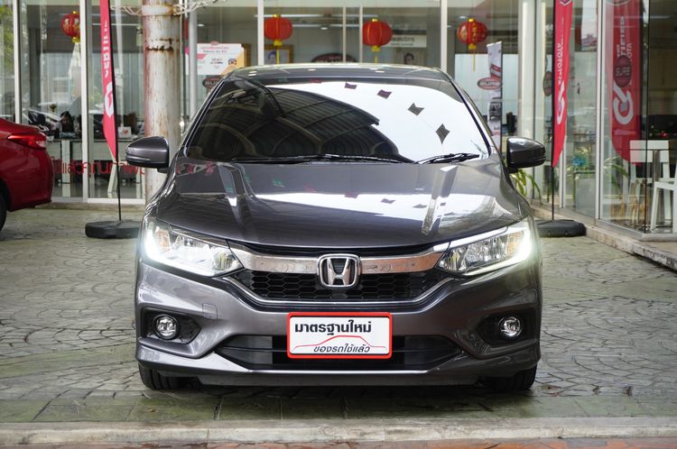 Honda City 2017 1.5 V Plus i-VTEC Sedan เบนซิน ไม่ติดแก๊ส เกียร์อัตโนมัติ เทา รูปที่ 3