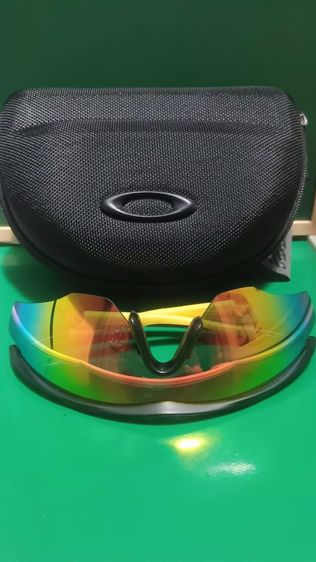 Oakley รุ่น M2แท้,พร้อมชุดเปลี่ยนเลนซ์ รวม 5 รูปแบบการใช้งานครบชุด,ใส่2-3ครั้งไม่รับกับใบหน้า รูปที่ 5