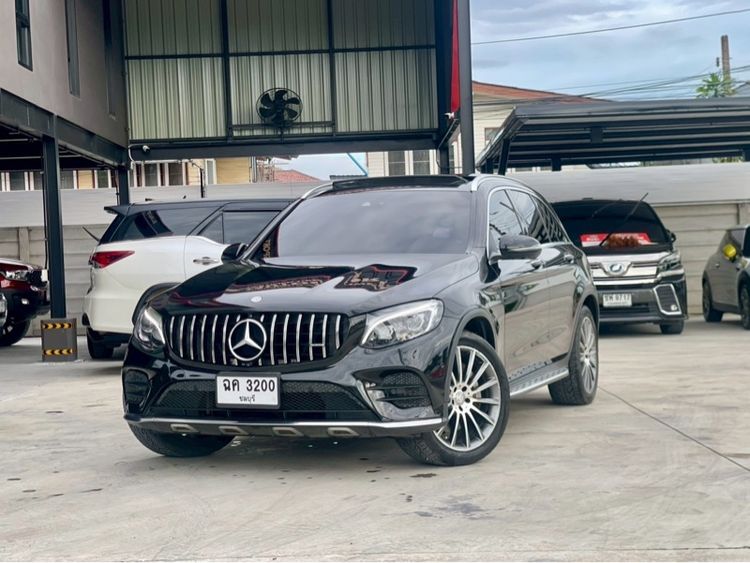 Mercedes-Benz GLC-Class 2017 GLC250d Utility-car ดีเซล ไม่ติดแก๊ส เกียร์อัตโนมัติ ดำ รูปที่ 3