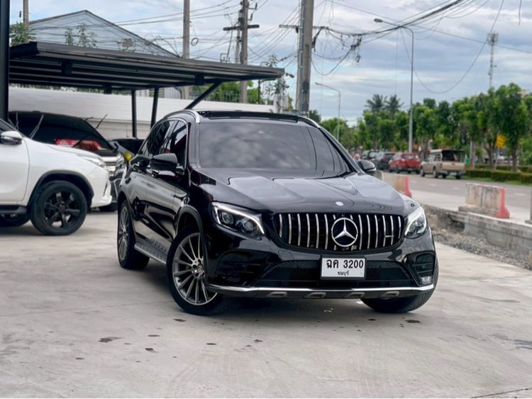 Mercedes-Benz GLC-Class 2017 GLC250d Utility-car ดีเซล ไม่ติดแก๊ส เกียร์อัตโนมัติ ดำ รูปที่ 2