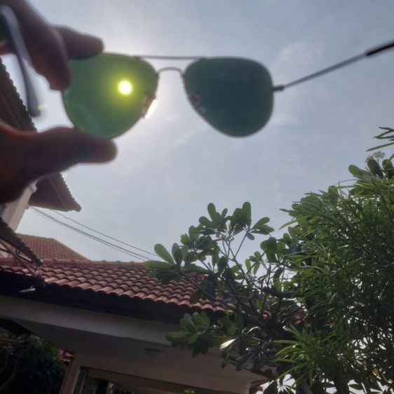 😎RayBan🇮🇹 Aviator Glasses 55-14-135 สภาพสวย 98เปอร์เซนต์ ส่งฟรี🫡 รูปที่ 15