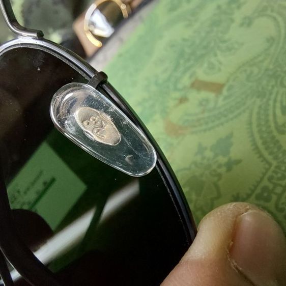 😎RayBan🇮🇹 Aviator Glasses 55-14-135 สภาพสวย 98เปอร์เซนต์ ส่งฟรี🫡 รูปที่ 8