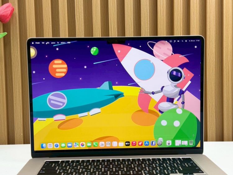 MacBook Air 15-inch M2 2023 Ram8GB SSD256GB Starlight  รูปที่ 4