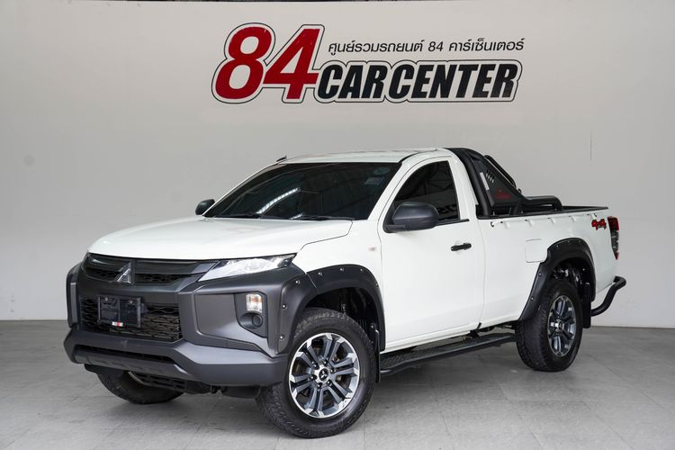 Mitsubishi Triton 2022 All New 2.4 GL 4WD Single Cab Pickup ดีเซล ไม่ติดแก๊ส เกียร์อัตโนมัติ ขาว รูปที่ 2