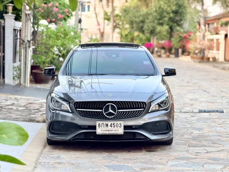 Mercedes-Benz CLA-Class 2019 CLA250 AMG Sedan เบนซิน ไม่ติดแก๊ส เกียร์อัตโนมัติ เทา รูปที่ 3