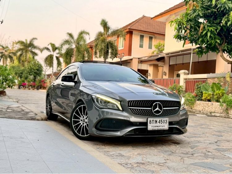 Mercedes-Benz CLA-Class 2019 CLA250 AMG Sedan เบนซิน ไม่ติดแก๊ส เกียร์อัตโนมัติ เทา รูปที่ 2