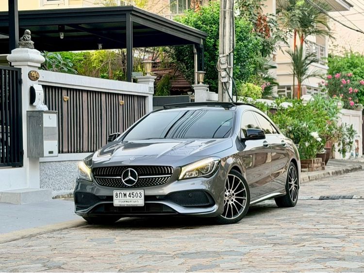 Mercedes-Benz CLA-Class 2019 CLA250 AMG Sedan เบนซิน ไม่ติดแก๊ส เกียร์อัตโนมัติ เทา รูปที่ 2