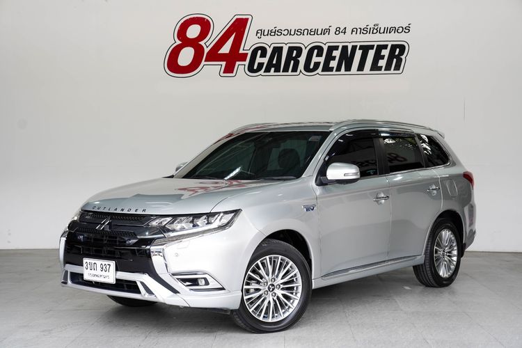 Mitsubishi Outlander 2021 Phev 2.4 GT Premium 4WD Utility-car ปลั๊กอินไฮบริด (PHEV) ไม่ติดแก๊ส เกียร์อัตโนมัติ เทา รูปที่ 2