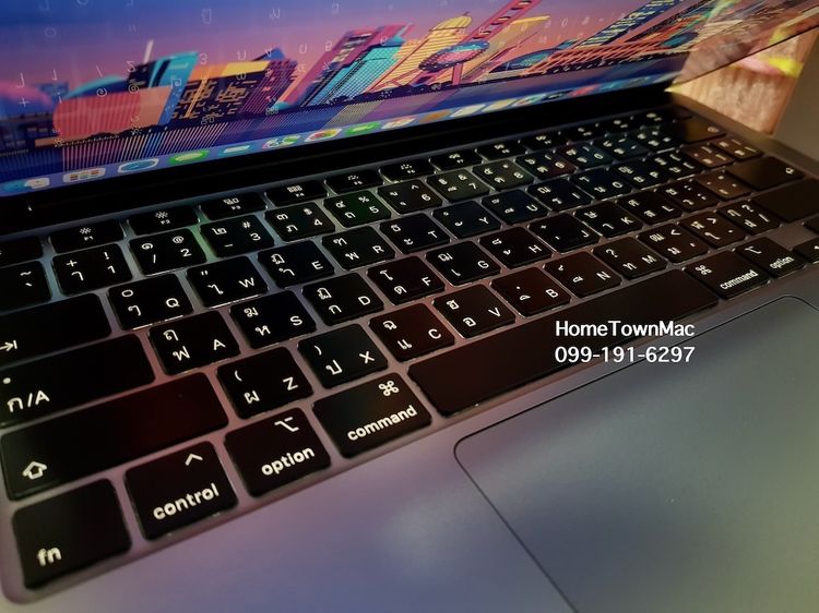 MacbookAir (Retina 13-inch, 2020) i3 1.1Ghz SSD 256Gb Ram 8Gb สี Space Gray น่าใช้งาน รูปที่ 8