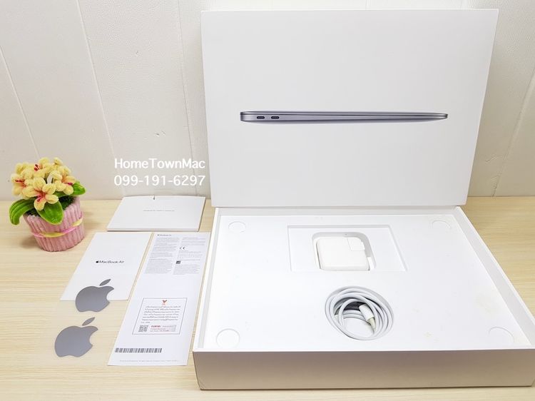 MacbookAir (Retina 13-inch, 2020) i3 1.1Ghz SSD 256Gb Ram 8Gb สี Space Gray น่าใช้งาน รูปที่ 2