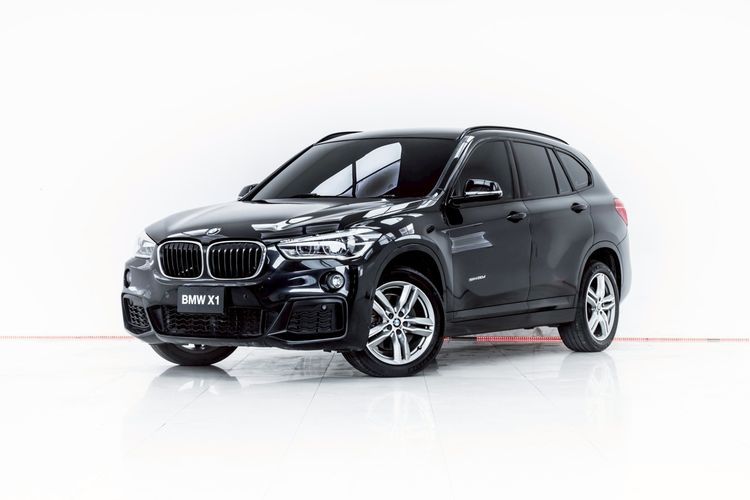 BMW X1 2019 2.0 sDrive20d M Sport Utility-car ดีเซล ไม่ติดแก๊ส เกียร์อัตโนมัติ ดำ