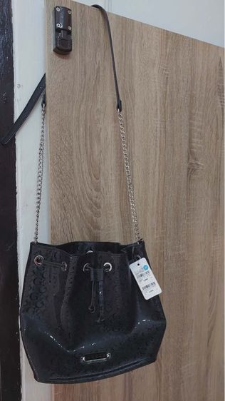 หญิง ดำ กระเป๋า Guessของแท้