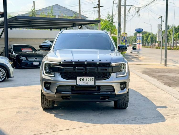 Ford Everest 2023 2.0 Turbo Sport Utility-car ดีเซล ไม่ติดแก๊ส เกียร์อัตโนมัติ เทา รูปที่ 2