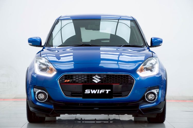 Suzuki Swift 2020 1.2 GLX Sedan เบนซิน ไม่ติดแก๊ส เกียร์อัตโนมัติ น้ำเงิน รูปที่ 4