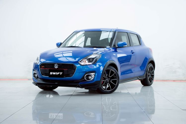 รถ Suzuki Swift 1.2 GLX สี น้ำเงิน