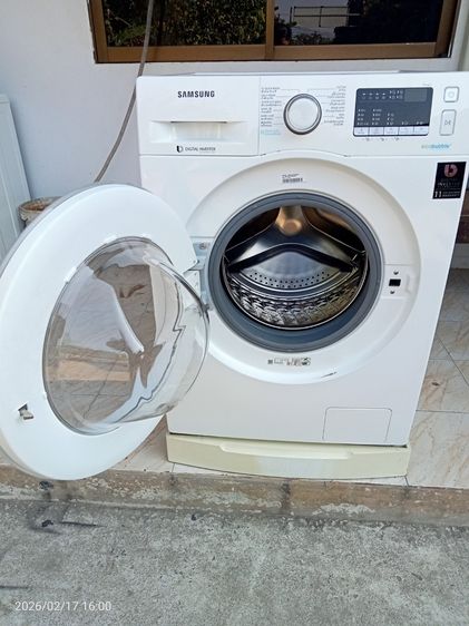 ขายเครื่องซักผ้า ฝาหน้า Samsung Inverter ขนาด 7 kg ส่งฟรี รูปที่ 2