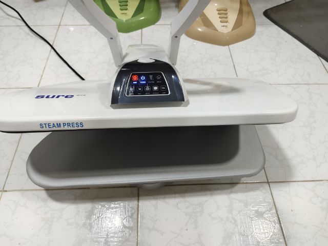 ขายถูกเตารีดไอน้ำกดทับมือสอง ใช้ 2 ครั้ง ลักษณะเครื่อง 99 เปอร์เซ็น  รูปที่ 5