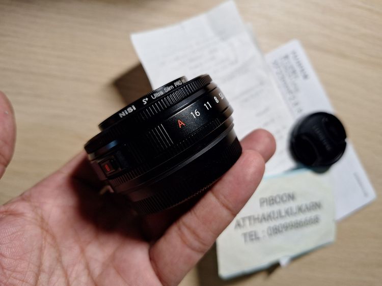 ผ่อน+รูดผ่าน Shopee ประกันศูนย์ไทยเหลือยาว 7 เดืน เลนส์ Pancake Fuji XF 23mm F2.8 WR Fujifilm รูปที่ 3