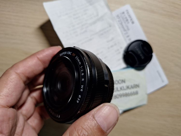 ผ่อน+รูดผ่าน Shopee ประกันศูนย์ไทยเหลือยาว 7 เดืน เลนส์ Pancake Fuji XF 23mm F2.8 WR Fujifilm รูปที่ 6
