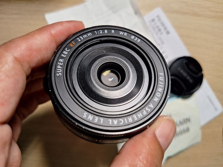 ผ่อน+รูดผ่าน Shopee ประกันศูนย์ไทยเหลือยาว 7 เดืน เลนส์ Pancake Fuji XF 23mm F2.8 WR Fujifilm รูปที่ 9