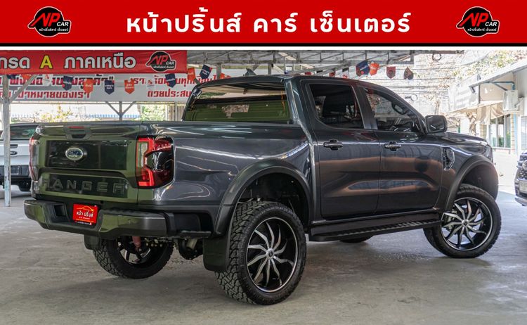 Ford Ranger 2022 2.0 Turbo 4WD Sport Pickup ดีเซล ไม่ติดแก๊ส เกียร์อัตโนมัติ เทา รูปที่ 4