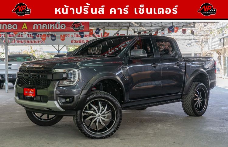 รถ Ford Ranger 2.0 Turbo 4WD Sport สี เทา