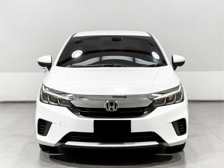 Honda City 2022 1.0 V Sedan เบนซิน เกียร์อัตโนมัติ ขาว รูปที่ 2