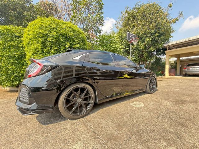 Honda Civic 2018 1.5 Turbo Sedan เบนซิน ไม่ติดแก๊ส เกียร์อัตโนมัติ ดำ รูปที่ 3