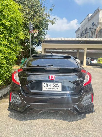 Honda Civic 2018 1.5 Turbo Sedan เบนซิน ไม่ติดแก๊ส เกียร์อัตโนมัติ ดำ รูปที่ 4