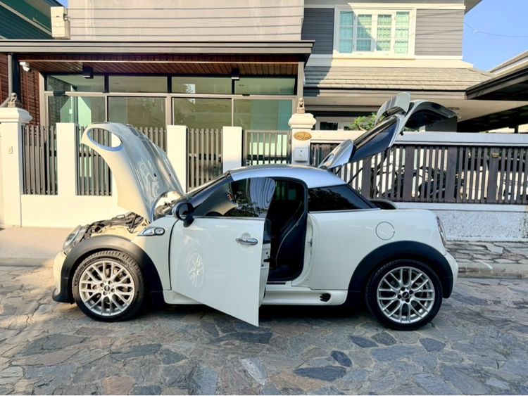 Mini Hatch Cooper 2012 1.6 2DR Sedan เบนซิน ไม่ติดแก๊ส เกียร์อัตโนมัติ ขาว รูปที่ 2