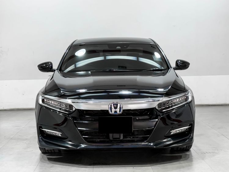 Honda Accord 2021 2.0 Hybrid Sedan ไฮบริด เกียร์อัตโนมัติ ดำ รูปที่ 2