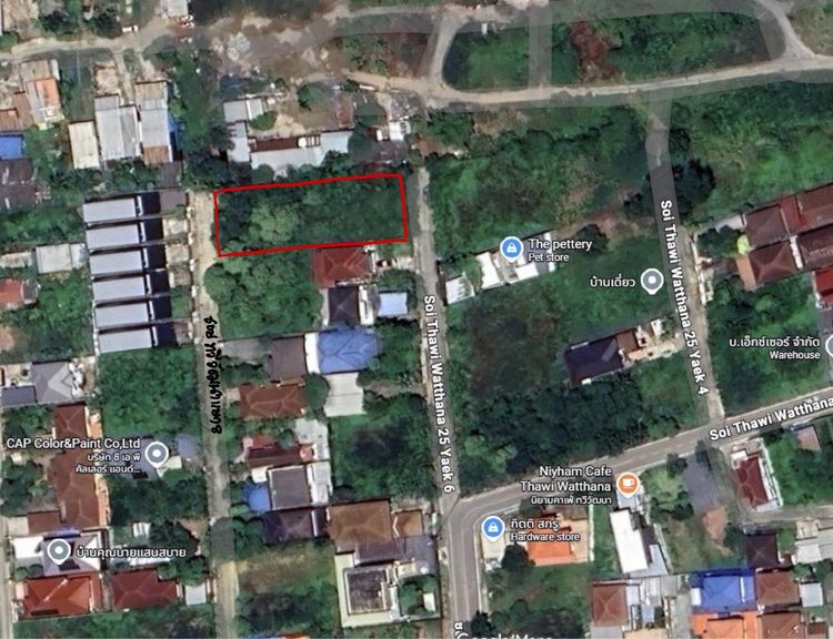 ที่ดิน ถมแล้ว ทวีวัฒนา 25 แยก6-8 ใกล้พุทธมณฑล รูปที่ 4