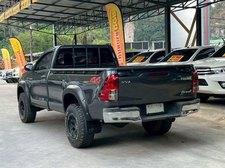 Toyota Hilux Revo 2019 2.8 J 4WD Pickup ดีเซล ไม่ติดแก๊ส เกียร์ธรรมดา เทา รูปที่ 4