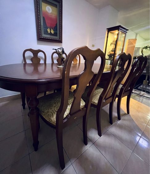 ส่งต่อชุดโต๊ะทานข้าวไม้แท้ รูปที่ 5