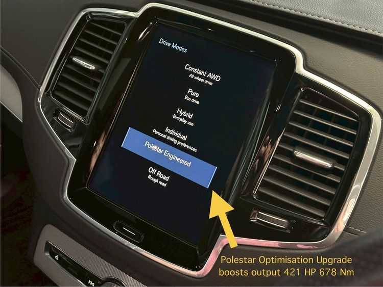 Volvo XC90 2020 2.0 T8 R-Design 4WD Utility-car ปลั๊กอินไฮบริด (PHEV) ไม่ติดแก๊ส เกียร์อัตโนมัติ เทา รูปที่ 3