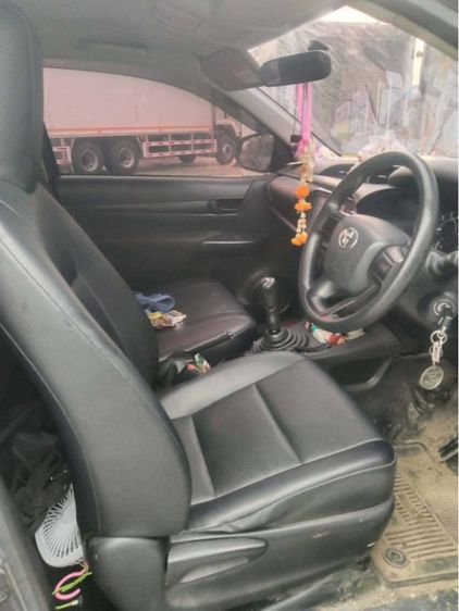 Toyota Hilux Revo 2021 2.4 E Pickup ดีเซล ไม่ติดแก๊ส เกียร์ธรรมดา เทา รูปที่ 4