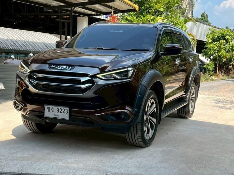 Isuzu MU-X 2020 1.9 Elegant 2WD Utility-car ดีเซล ไม่ติดแก๊ส เกียร์อัตโนมัติ น้ำตาล รูปที่ 4