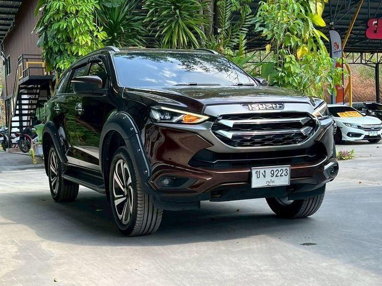 Isuzu MU-X 2020 1.9 Elegant 2WD Utility-car ดีเซล ไม่ติดแก๊ส เกียร์อัตโนมัติ น้ำตาล รูปที่ 3