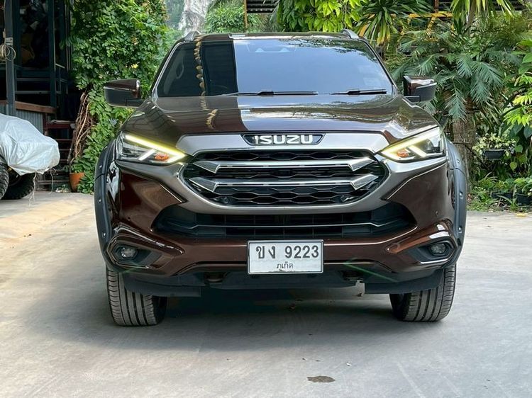 Isuzu MU-X 2020 1.9 Elegant 2WD Utility-car ดีเซล ไม่ติดแก๊ส เกียร์อัตโนมัติ น้ำตาล รูปที่ 2