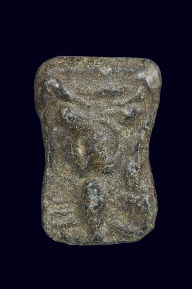 มเหศวรเนื้อชินเขียวกรุวังบัว รูปที่ 3