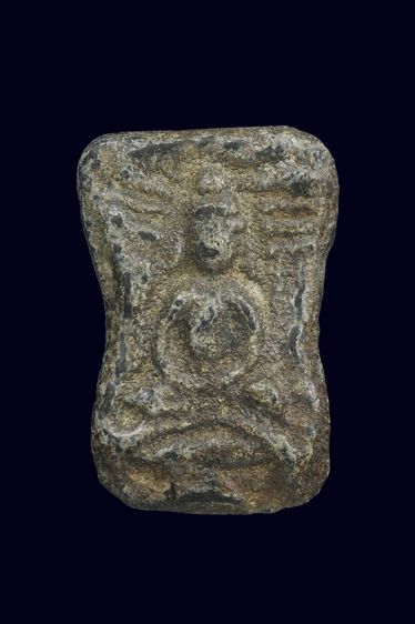 มเหศวรเนื้อชินเขียวกรุวังบัว