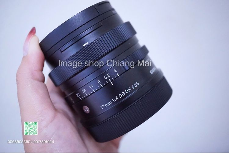 เลนส์มุมกว้าง Sigma 17mm F4 DG DN C (For L Mount)